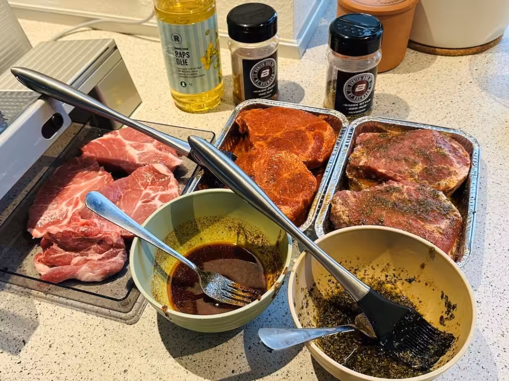 Hjemmelavede Marinade til Grillkød