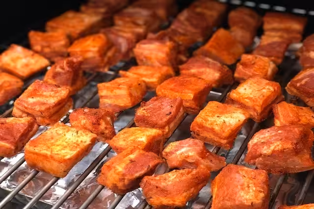 Pork Belly Burnt Ends – Trin for trin opskrift | Boemsen Burnet Grill