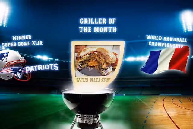 Juicy Lucy Burger - den Ultimative Hangover Burger Griller Of Month 2015