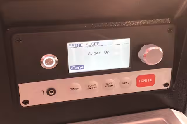 Første opstart af min Traeger Timberline 850 Prime Auger