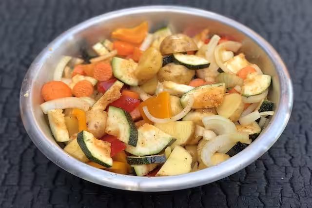 Sommer Grillkylling - med sprøde grøntsager 2018 04 12 12.15.19