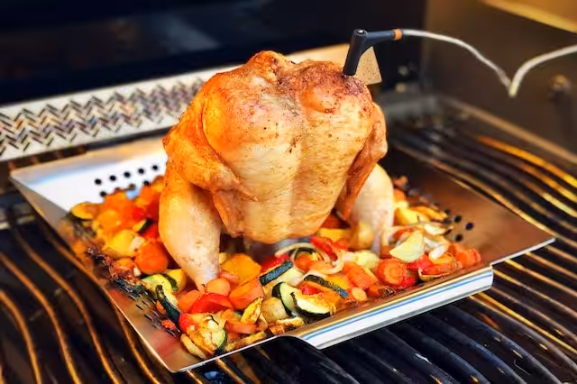 Sommer Grillkylling - med sprøde grøntsager 2018 04 12 12.16.09