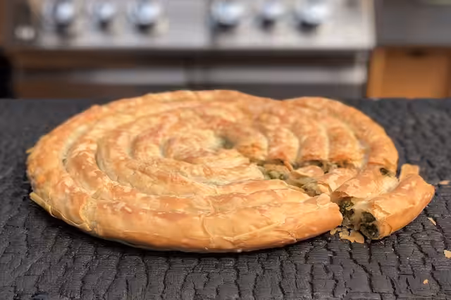 Feta Spinat Snegle – indbagt i Butterdej