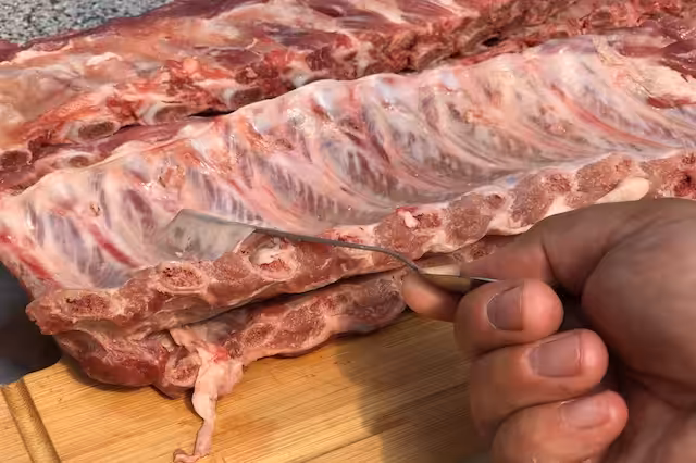Spareribs / Kamben på gasgrillen - sådan gør du IMG 5886