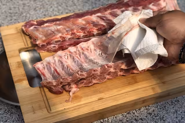 Spareribs / Kamben på gasgrillen - sådan gør du IMG 5891