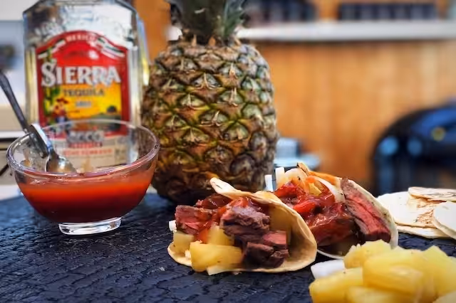 Tequila Ananas Tacos – med Inside Skirt som highlight