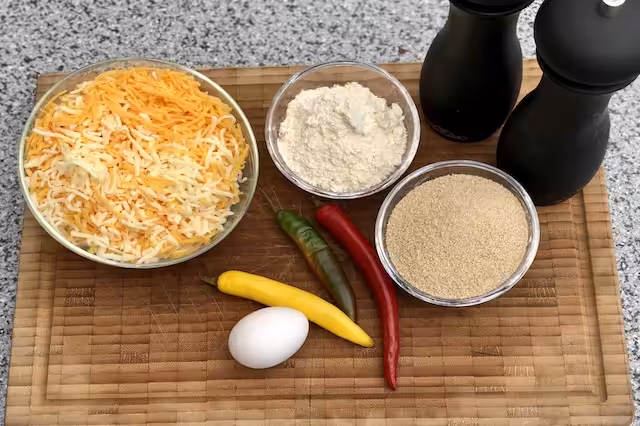 Ingredienser til Chili cheese Nuggets