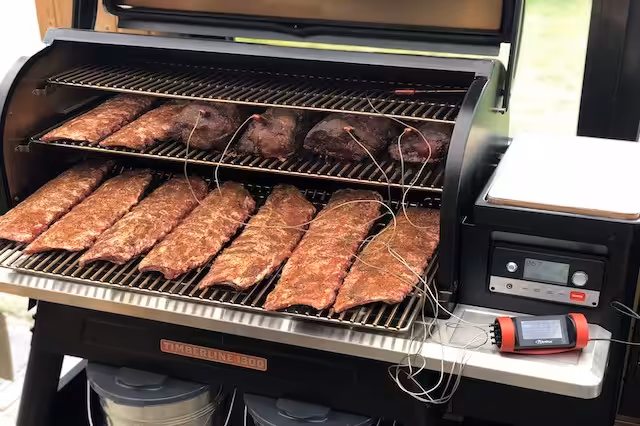 Timbeline 1300 et Monster af en Træpillegrill