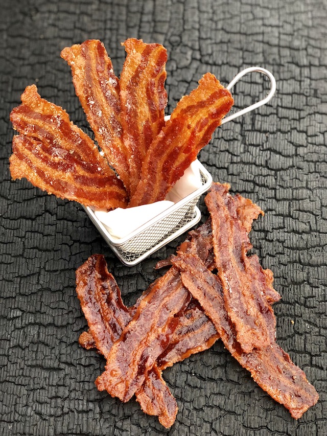 Candiet Bacon Jerky - Lørdagsslik til os der elsker Bacon