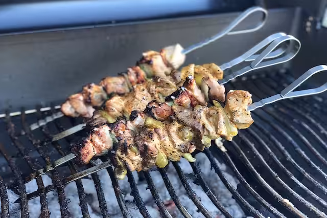 Shashlik Grillspyd – to varianter