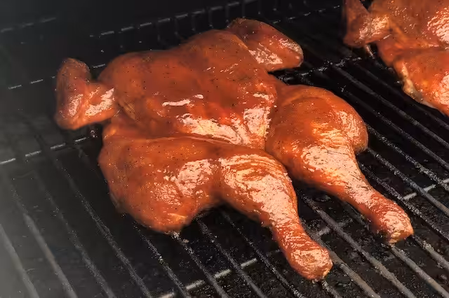 Spatchcock Chicken - Ægte American Barbecue Kylling IMG 7508