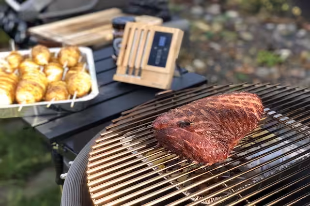 Meater Block Test - trådløs wifi Grill termometer med 4 føler MEATER BLOCK funger som wifi repeater