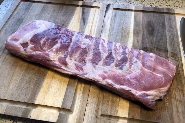 Steak-Out.dk - St. Louis Cut Ribs top trimmet