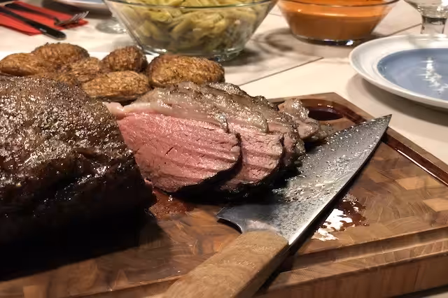 Cowboy Coffee Culottesteg – på Træpillegrill