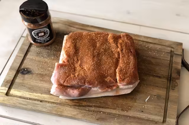 Pig Powder BBQ Rub på Flæskesteg