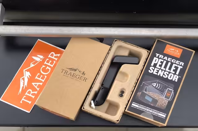 Traeger Pelletsensor Unboxing