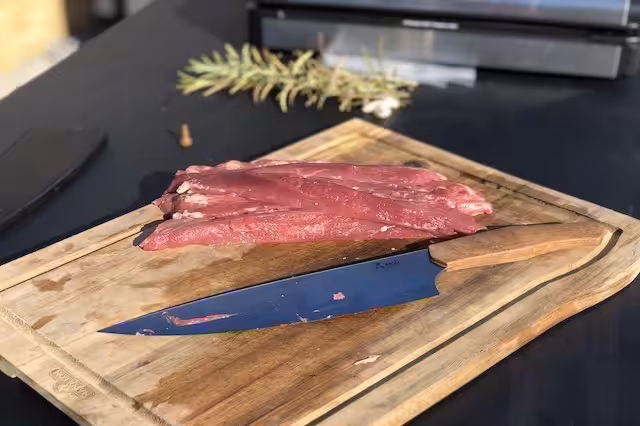 Lammemørbrad og Njord Kokkekniv