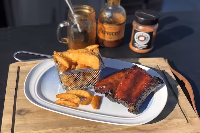 Revelsben på Gasgrill