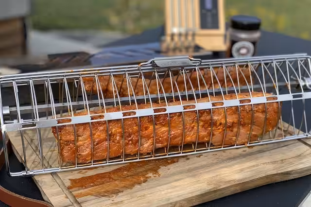 Grillraketter på Rotisseri Rack