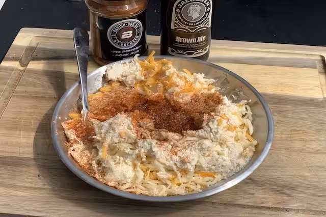 Øl og Pig Powder til Bacon Shots 