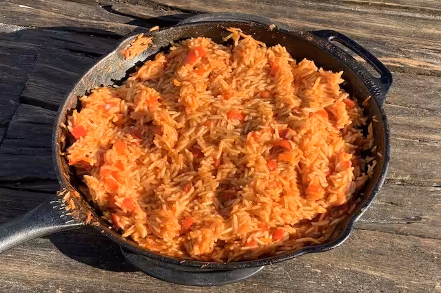 Mexikansk Ris med en twist Hot BBQ