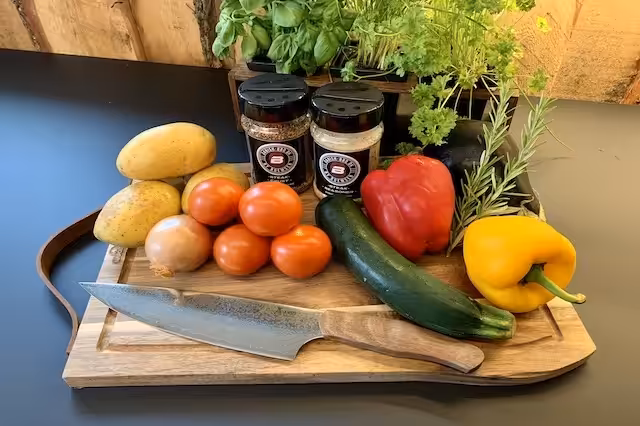 Ingredienser til Ratatouille