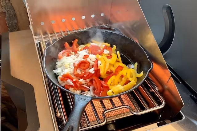 skrit to grøntsager på Sizzel Zone