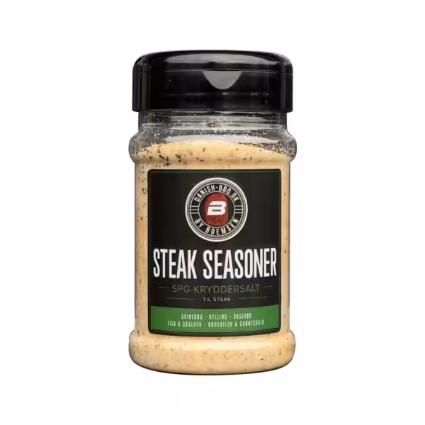 Steak Seasoner SPG-kryddersalt med salt, peber og hvidløg 300 g