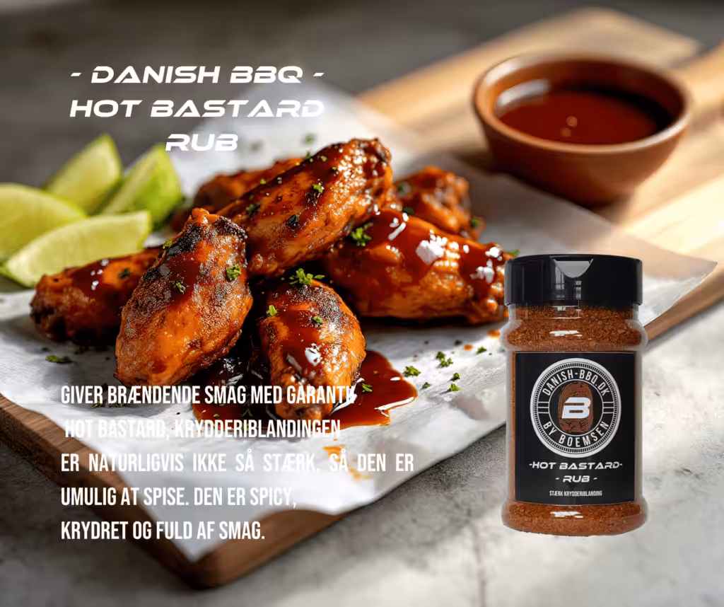 Hot Bastard | Stærk BBQ-Rub