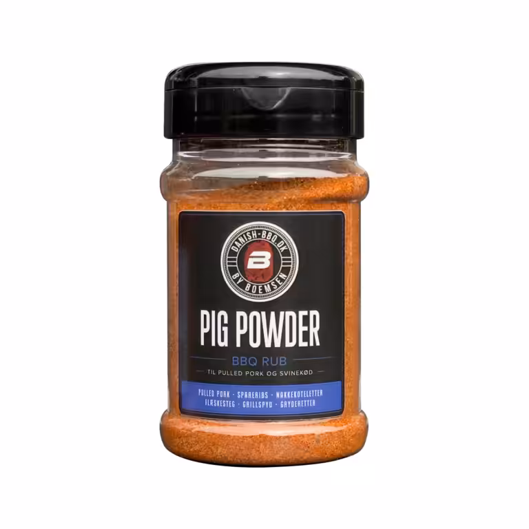 Pig Powder | BBQ Rub til Pulled Pork og Svinekød 220 g