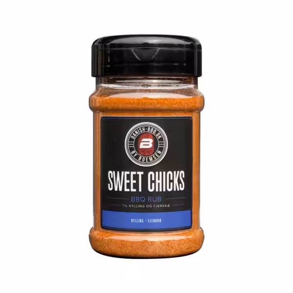 Sweet Chicks BBQ rub til kylling og fjerkræ 220 g