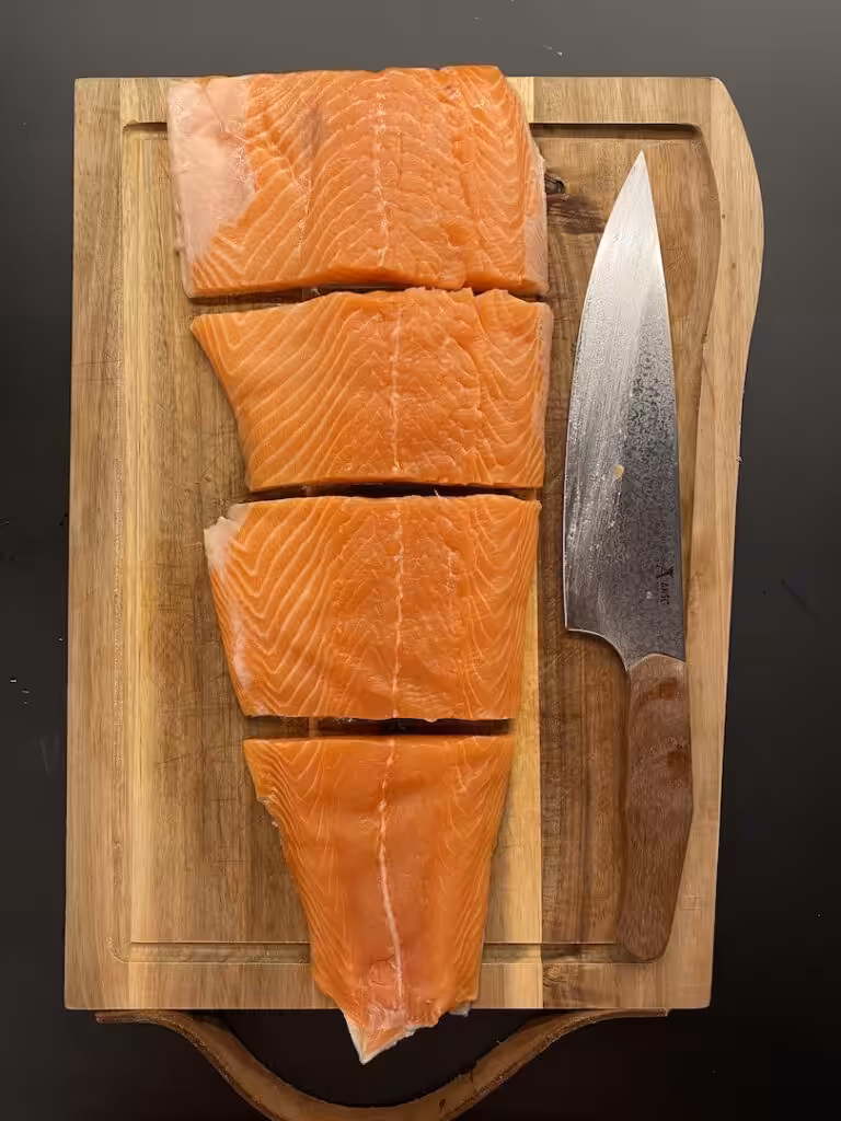 snitted Laksefilet