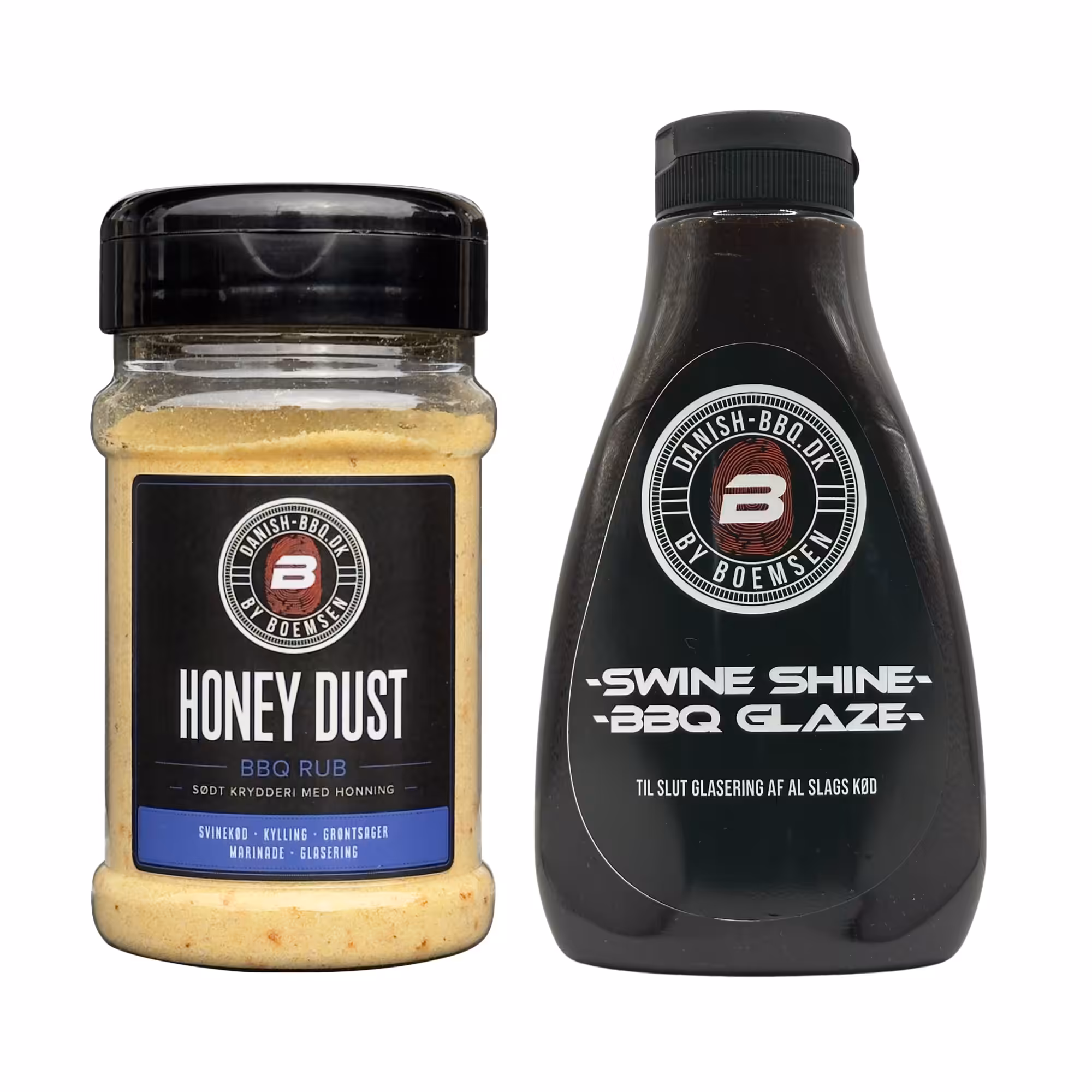 Honey Dust & Swine Shine Set | BBQ Rub og Glaze