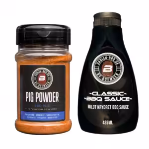 Pig Powder & Classic BBQ Sauce Set | Ribs Kit – Spar 15 kr.