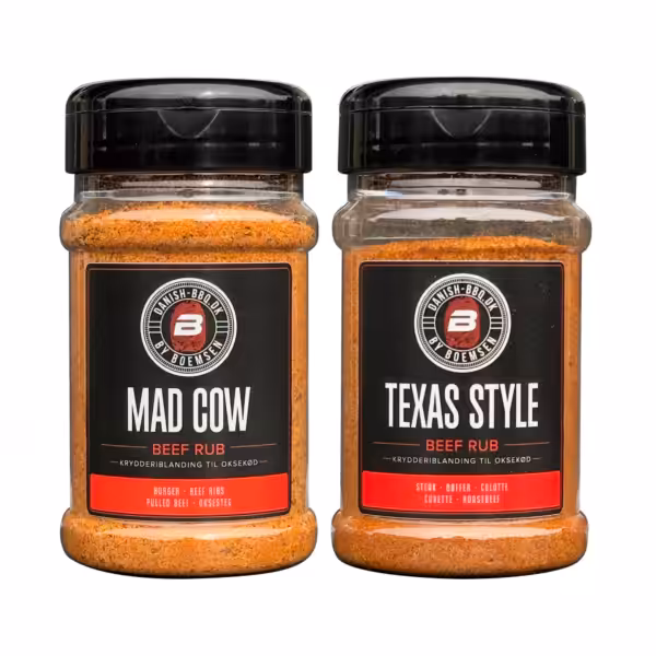 Smokenhagen Brisket Kit med Texas Style og Mad Cow BBQ rubs