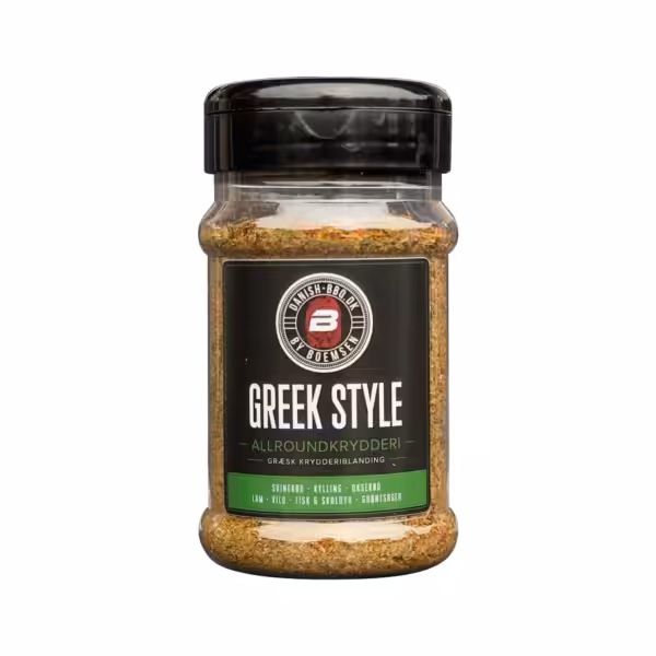 Greek Style græsk allround krydderi til pizza, pasta, fisk og grøntsager 140 g
