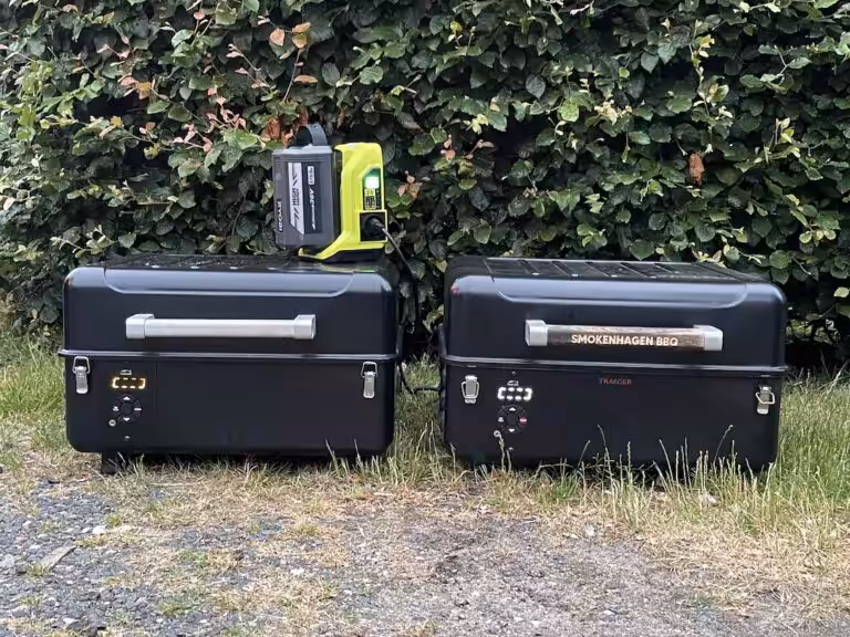 Ryobi Power Inverter Ideal til dig med Træpillegrill på farten