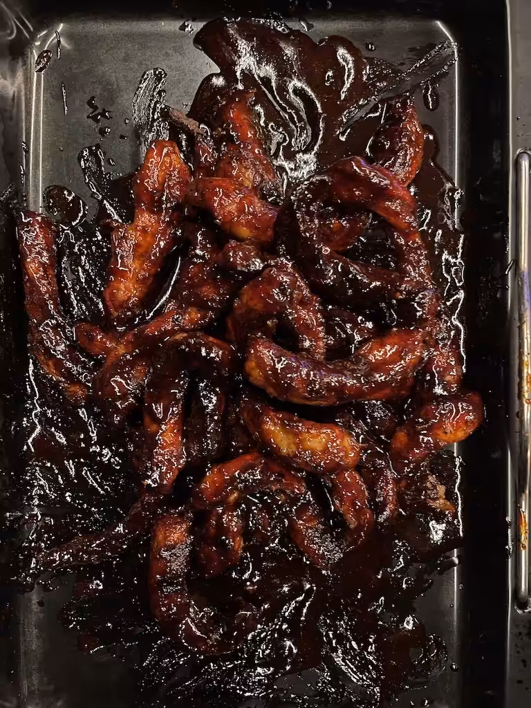 Rib Fingers på Traeger