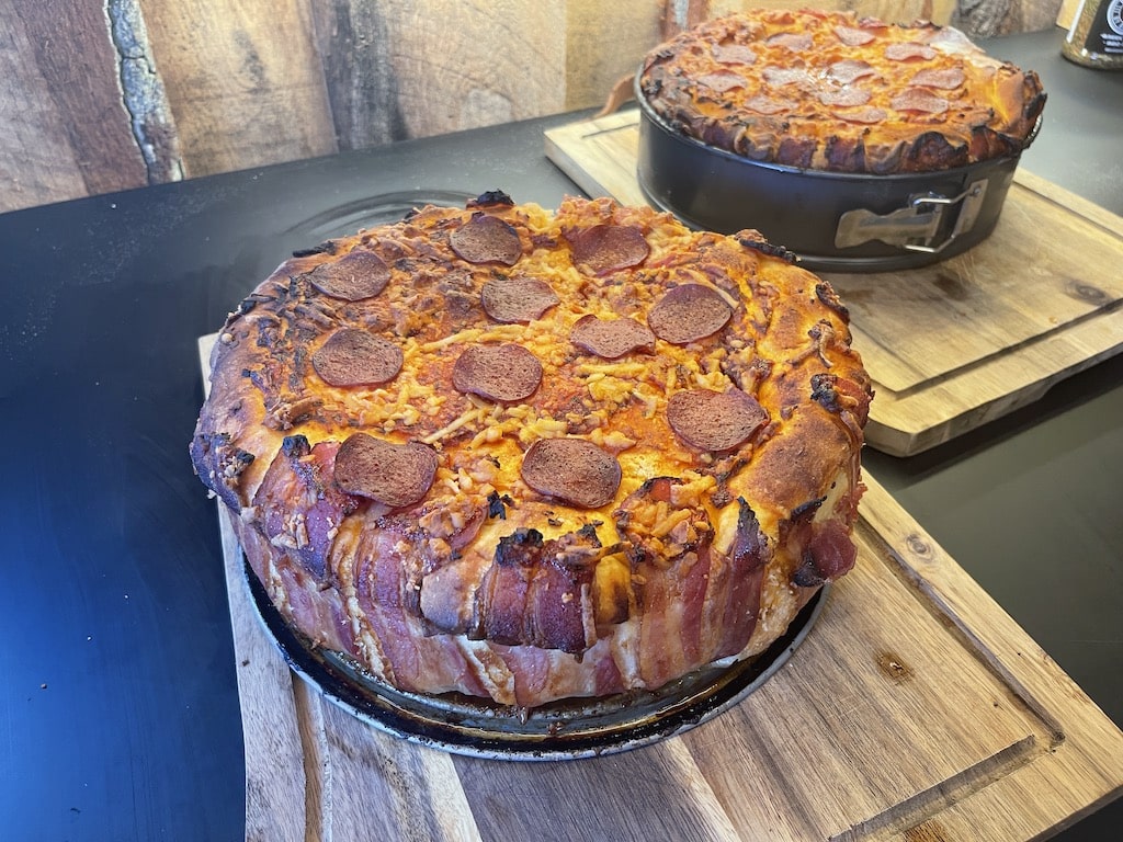 Pizza Lasagne - Lasagne og Pizza i en