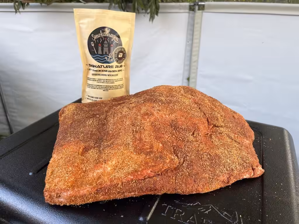 Brisket på Traeger Ranger