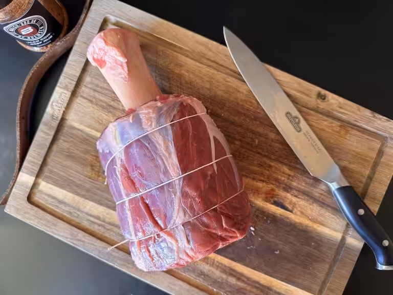 Beef Hammer tilberedt på Gasgrill