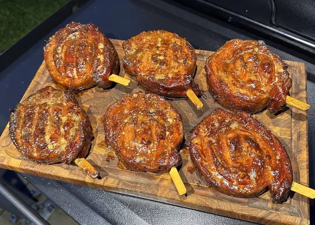 Pork Belly Cinnamon Rolls
