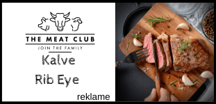 The Meatclub Kalve Rib Eye reklame