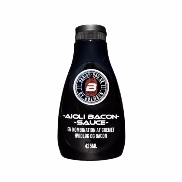 Danish BBQ - Aioli Bacon Sauce 425ML