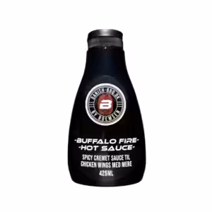 Buffalo Fire Hot Sauce | Cremet Buffalo Sauce med Habanero 425 ml