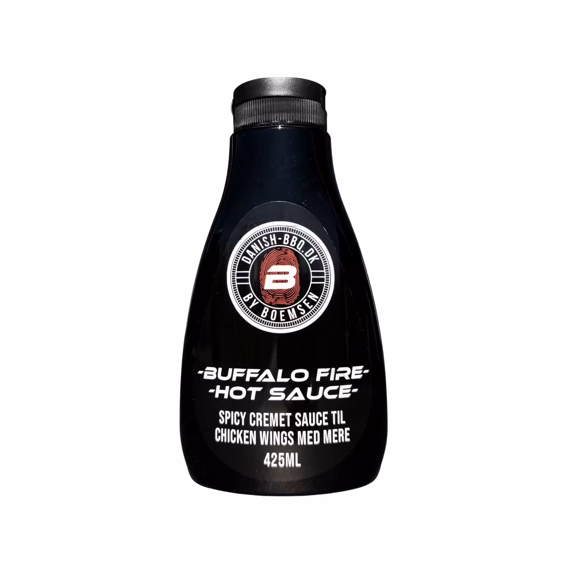 Buffalo Fire Hot Sauce | Cremet Buffalo Sauce med Habanero 425 ml