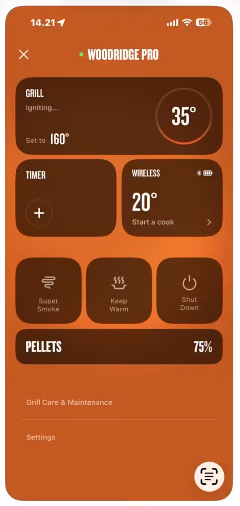 Traeger Woodridge Pro anmeldelse (2026) – Bedste pillegrill? Traeger App 486x1024
