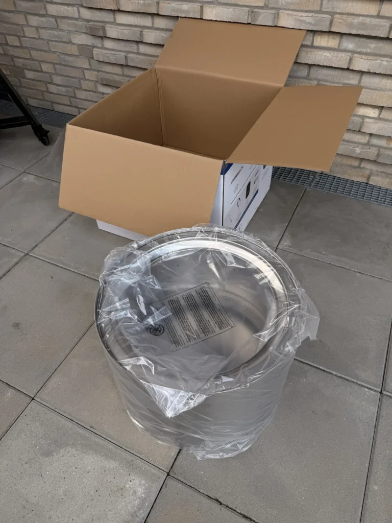 Napoleon Timberwolf 57 cm pakket ud af kassen